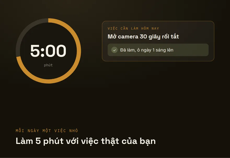 Làm 5 phút
