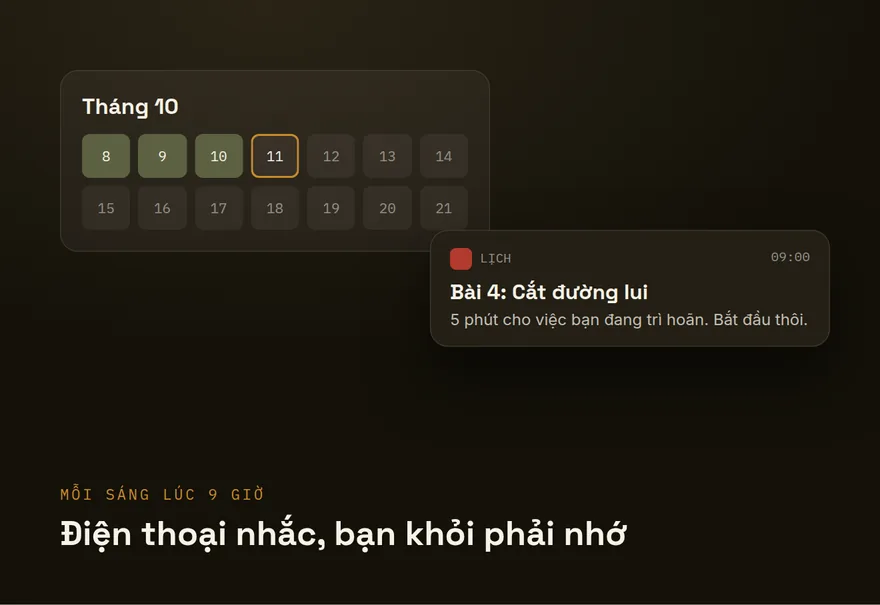 Lịch giữ nhịp